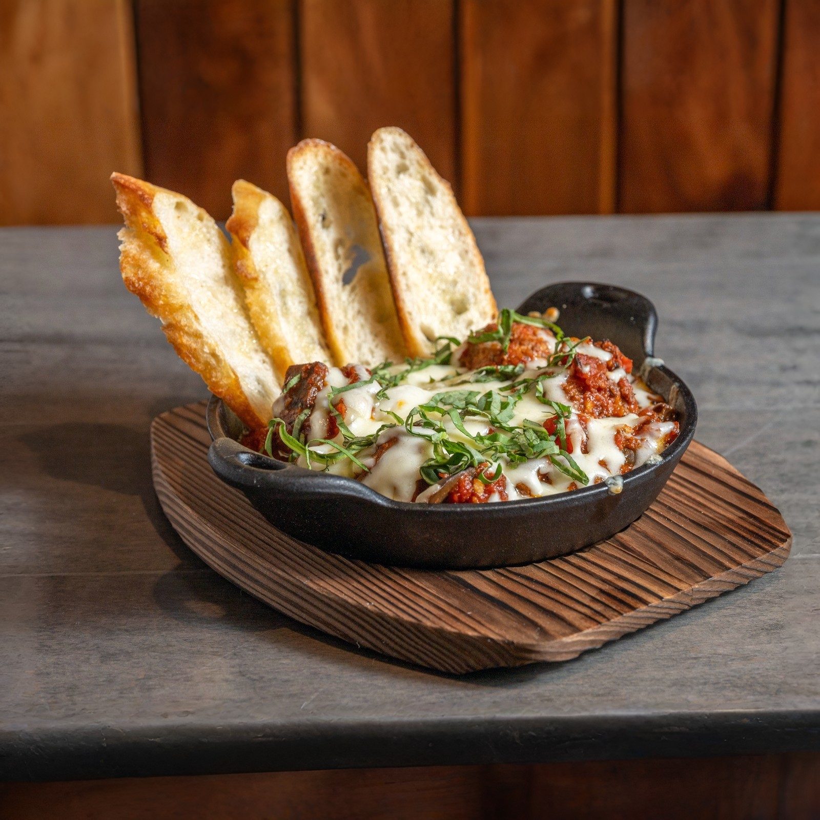 Cast Iron Meatballs.